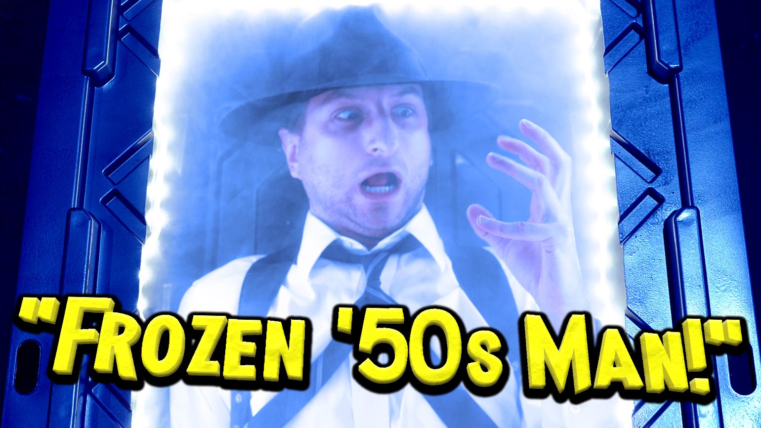 Frozen '50s Man